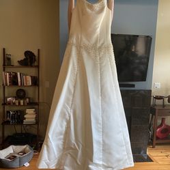 Hand made wedding dress size 12