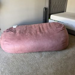 Large Pink Bean Bag