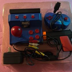 arcade game console. 