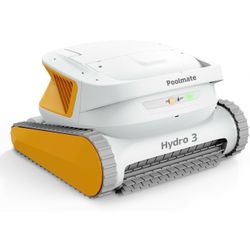New Robotic Pool Cleaner by Poolmate - Hydro 3 Cordless 200 Minute Runtime