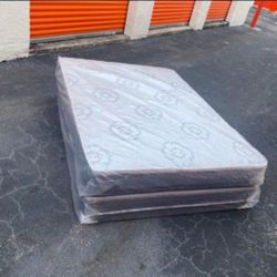 New Queen Size Mattress With Box Spring Set Colchones Nuevos Queen Size 