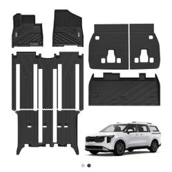2025-2026 Kia Carnival 3W Auto Life Floor Mats 