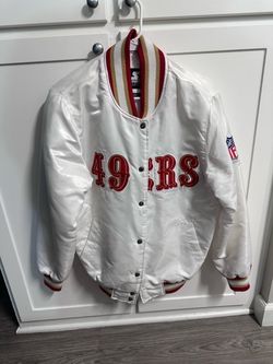 Starter SF 49ers Satin Bomber Jacket