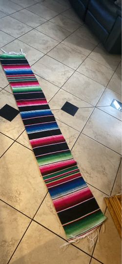 Long Mexican style scarf/ table runner