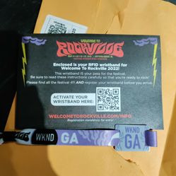 Welcome To Rockville 4 Day GA Pass! May 19-22