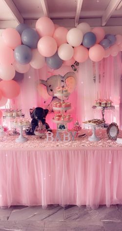 Candy table baby shower