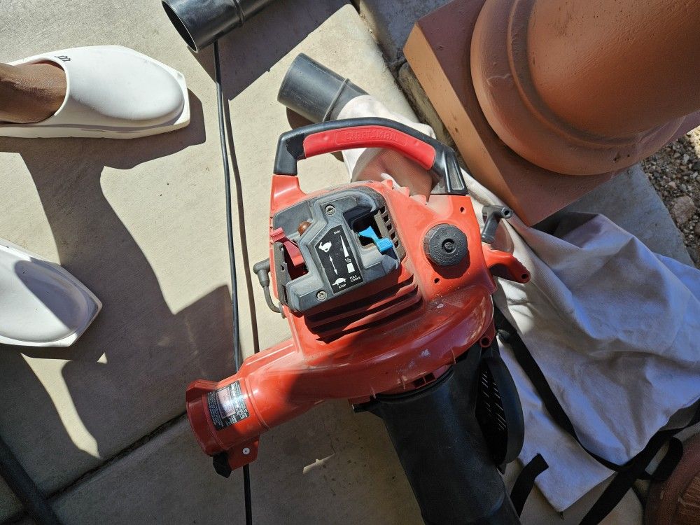 Gas Leaf Blower & Vacuum