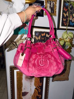 Hot pink large juicy couture bag