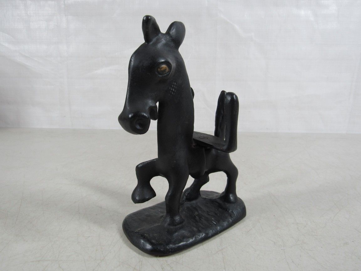 Donkey Cast Iron Antique/Vintage Cigarette Pack Holder Rare