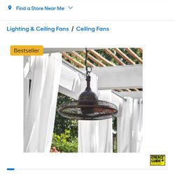 Used Indoor Or Outdoor Fan