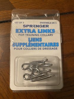Extra links for training collars size small (2.25 mm)