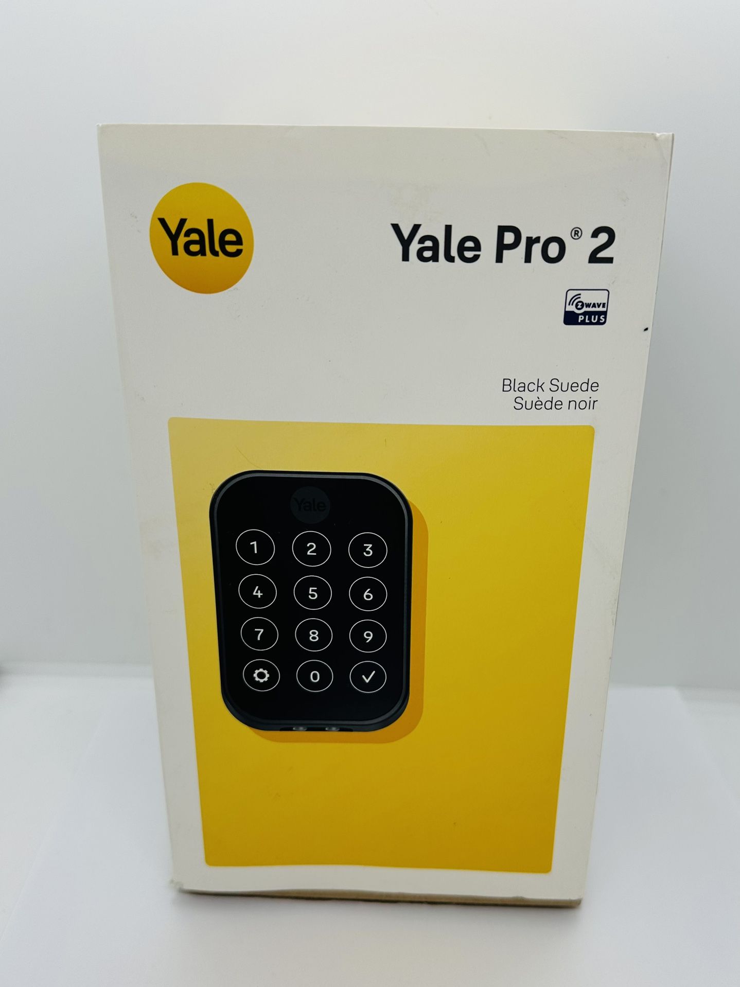 Yale Pro 2 Key-Free Touchscreen Deadbolt YRD654-ZW3-BSP | Black