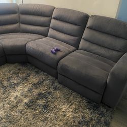 Sofa with recliner electric 