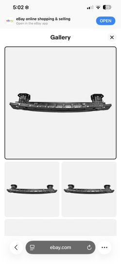Rear Bumper Reinforcement for Subaru Outback 10-19 SU1106144DSC
