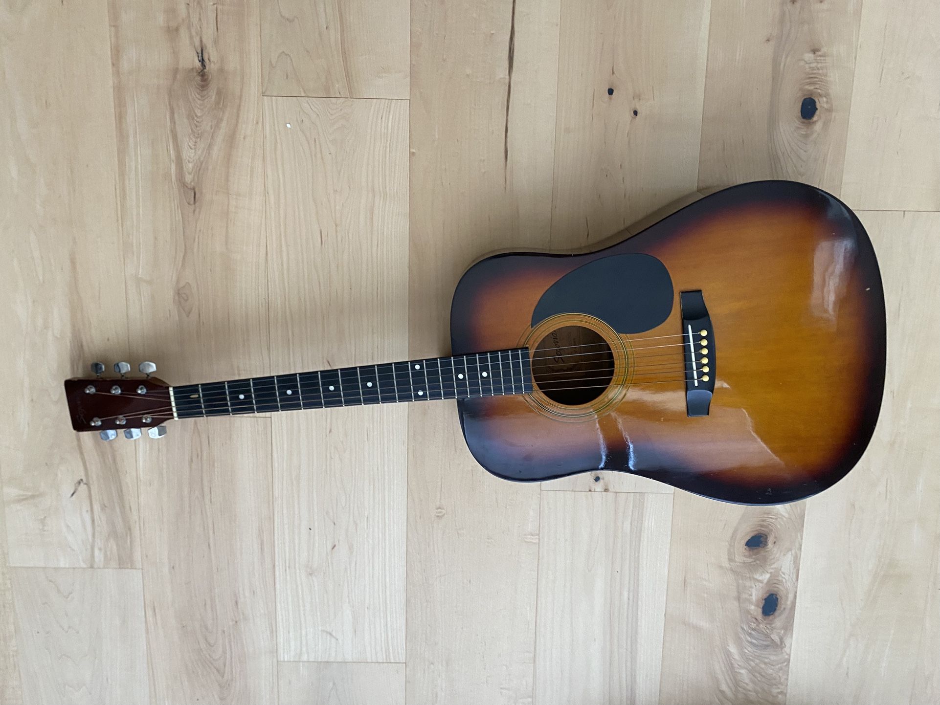 Acoustic Guitar + Case