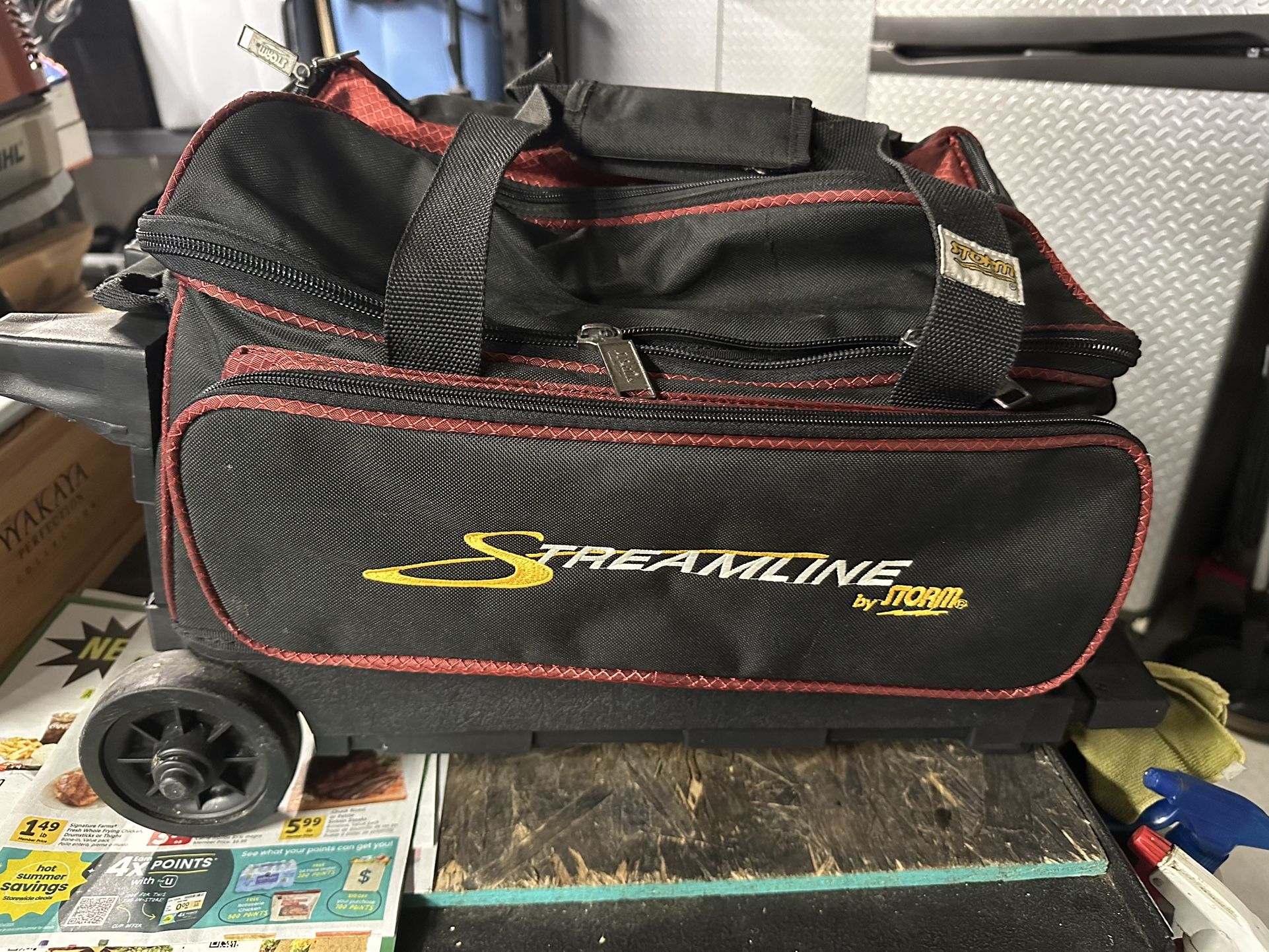 Storm Bowling ball carrier for two balls