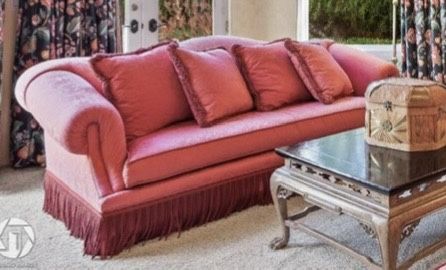 Red Sofa Set