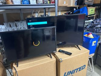 2 visio smart tv 32” & 24”
