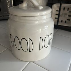 Rae Dunn Good Dog Canister 