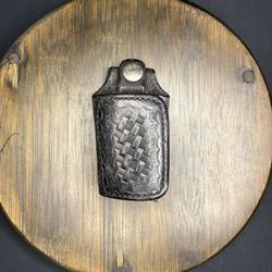 Bianchi Quite Key Keeper Leather Silent Key Holder Prototype Duty Belt Accessory