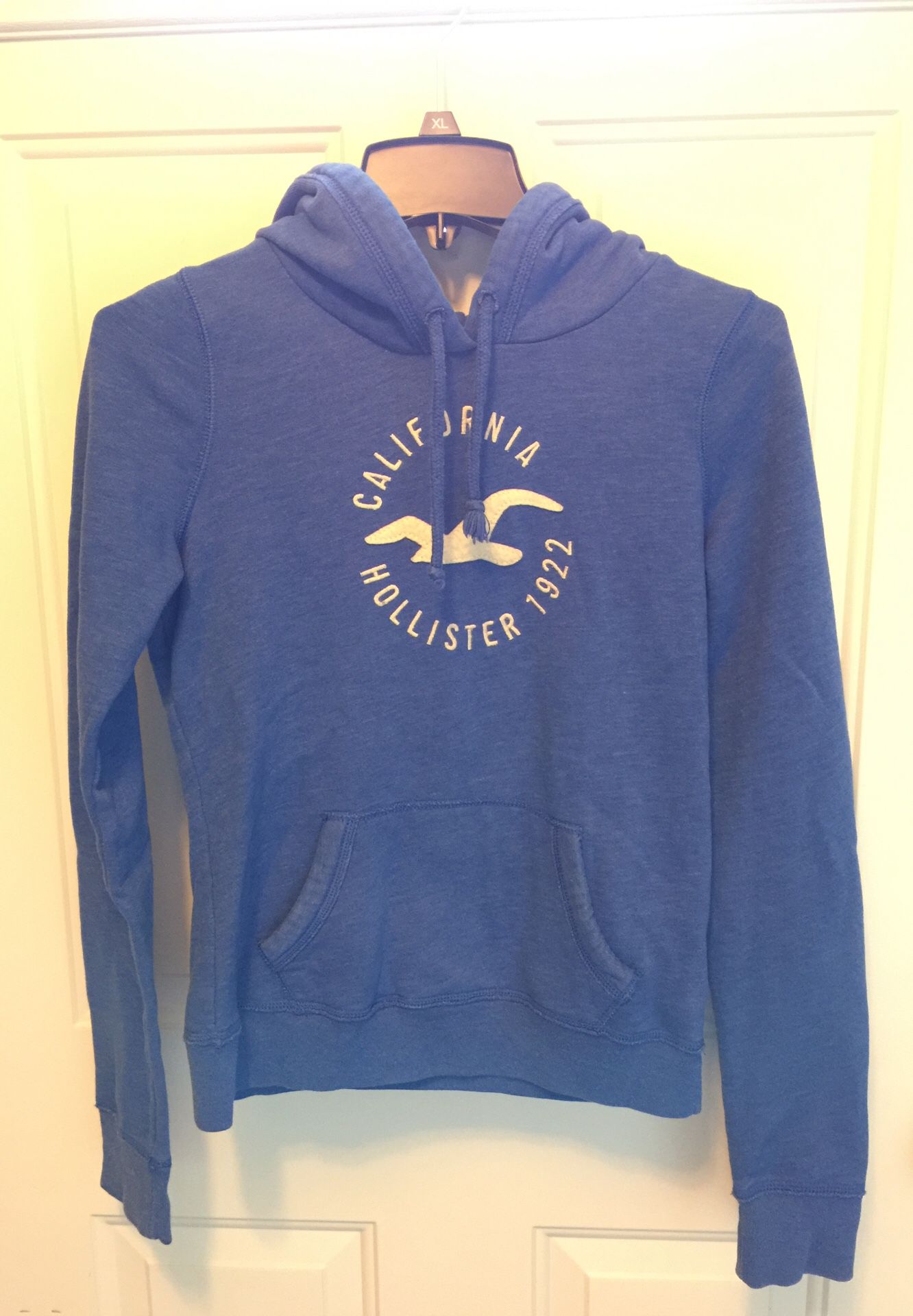 Hollister blue hoodie size S