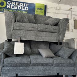 Sofa And Loveseat Set Custom Made / Financing Available 