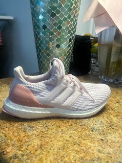 Adidas  brand new original shoes pink/white no box size 7.5 lady