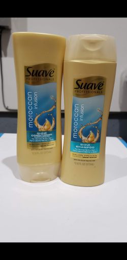 SUAVE, shine Shampoo & Conditioner