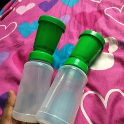 2 Pack Teat Dip Cup,Non-Return Teat Dipper,Nipple Cleaning Disinfection, Prefect for Cow Sheep Goat - 300 ml: New!