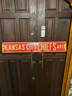 Kansas City Chiefs St. sign