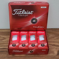 1 Dozen Titlist TruFeel Golf Balls