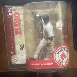 David Ortiz McFarlane 2007 Figure White Uniform