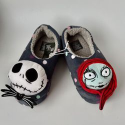 Jack And Sally House Slippers
