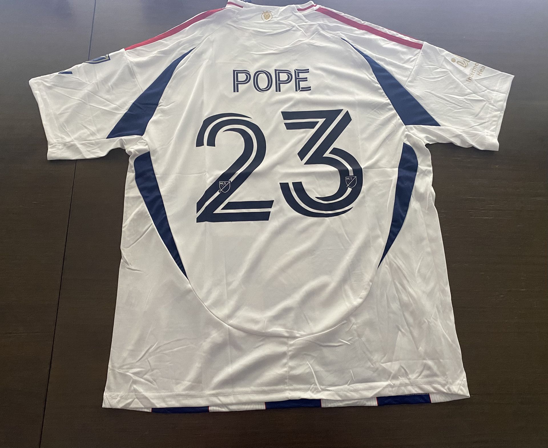 Eddie Pope 23 XXL Soccer Jersey New MLS Adidas Men Adult New NWT Real Salt Lake