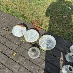 Glass Shades For Lamps And Fan Lights