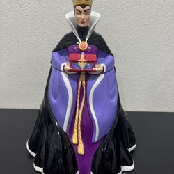 Treasure Craft Disney Snow White Evil Queen Cookie Jar
