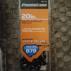 Powercare B78 20" Saw Chains 1 Box New Asking $15 Pick Up