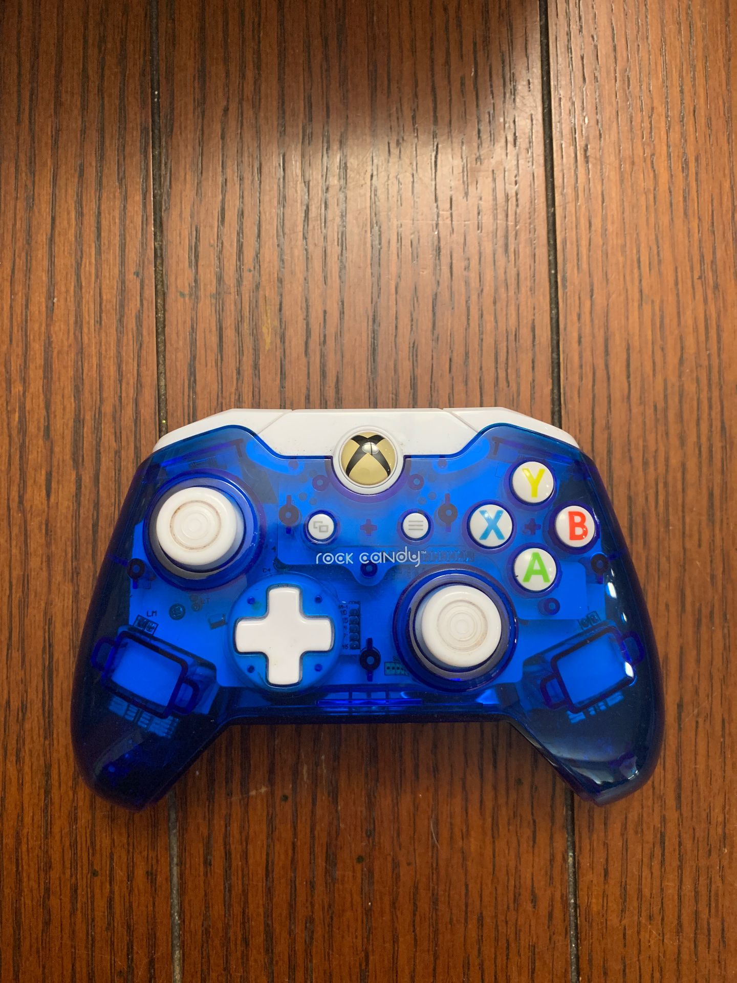 Xbox One Blue Wired Controller