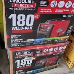 WELD PAK SOLDADORA ELECTRICA LINCON 180