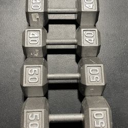 HEX DUMBBELLS 