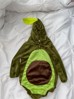 Avocado baby costume