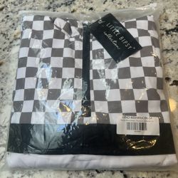 Brand new Little Bipsy Checkered Windbreaker