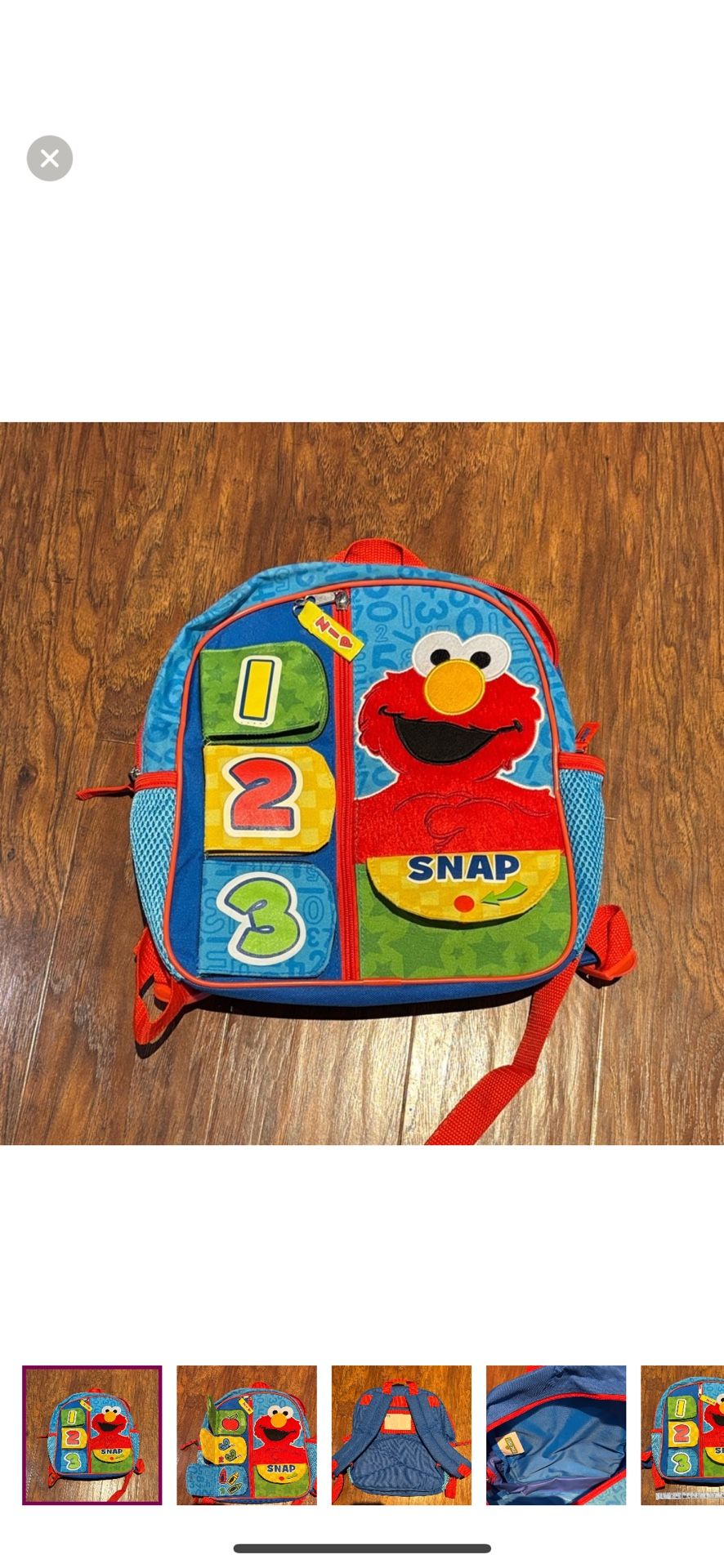 Sesame Street Backpack