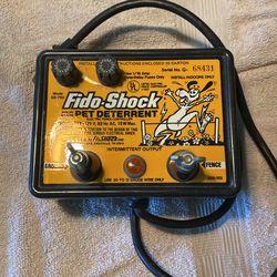 Fido Shock electric fence, controller only. Works.