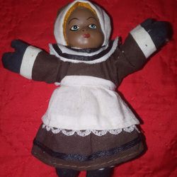 Unique/ Antique 5-in Porcelain Doll