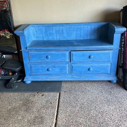 UpCycled Bench With Storage