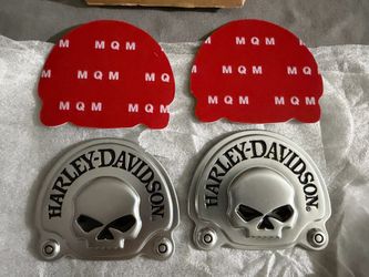 Harley Davidson Willie G Skull Medallion Badges (New)