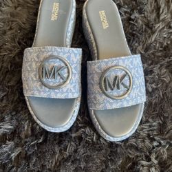 MICHAEL Michael Kors Women's Sadler Platform Wedge Sandals