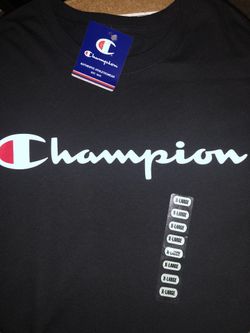 BRAND NEW XL Black Champion tee $15