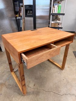 Custom made mahogany desk